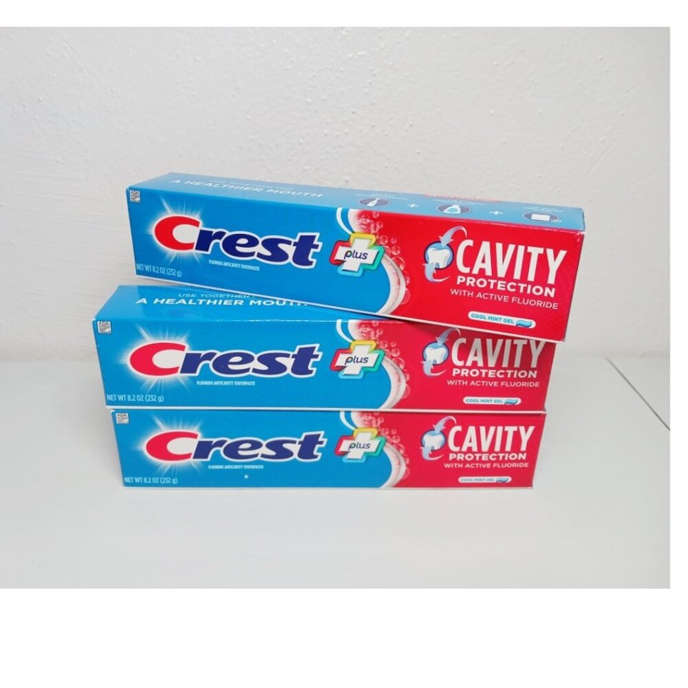 🎁FREE with any purchase💗  Crest Cavity Protection Toothpaste SET, NEW!